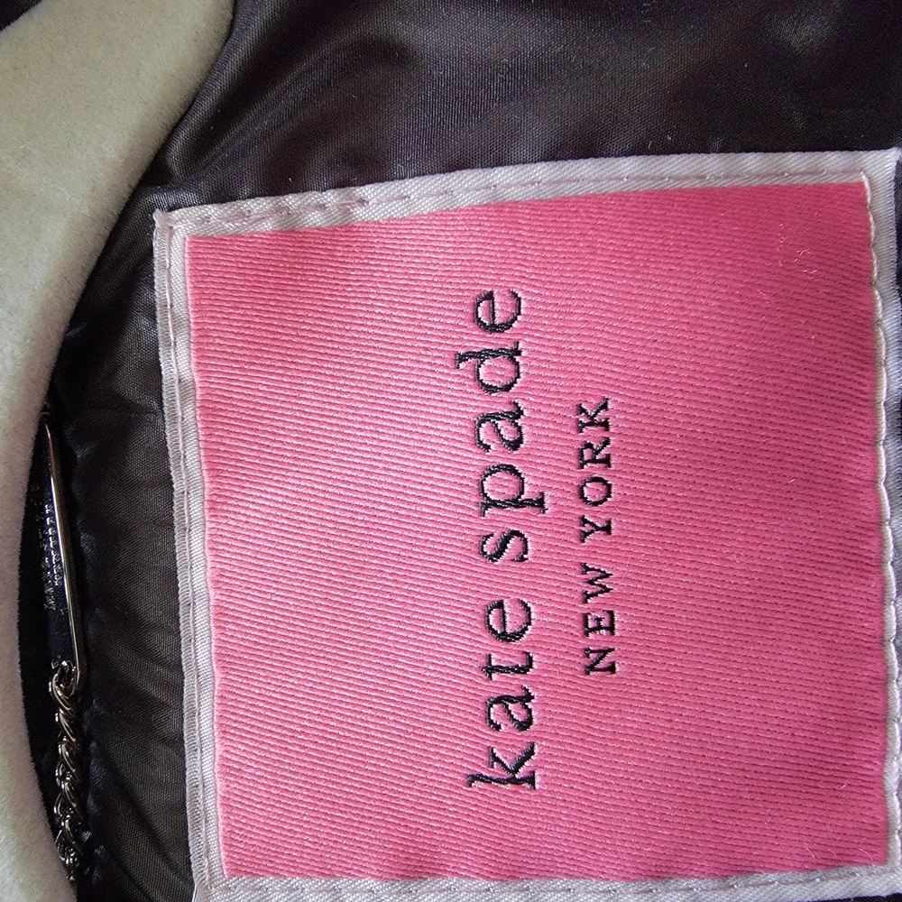 Kate Spade Black Quilted Jacket Size XS - Picture 7 of 7